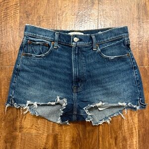A&F denim shorts